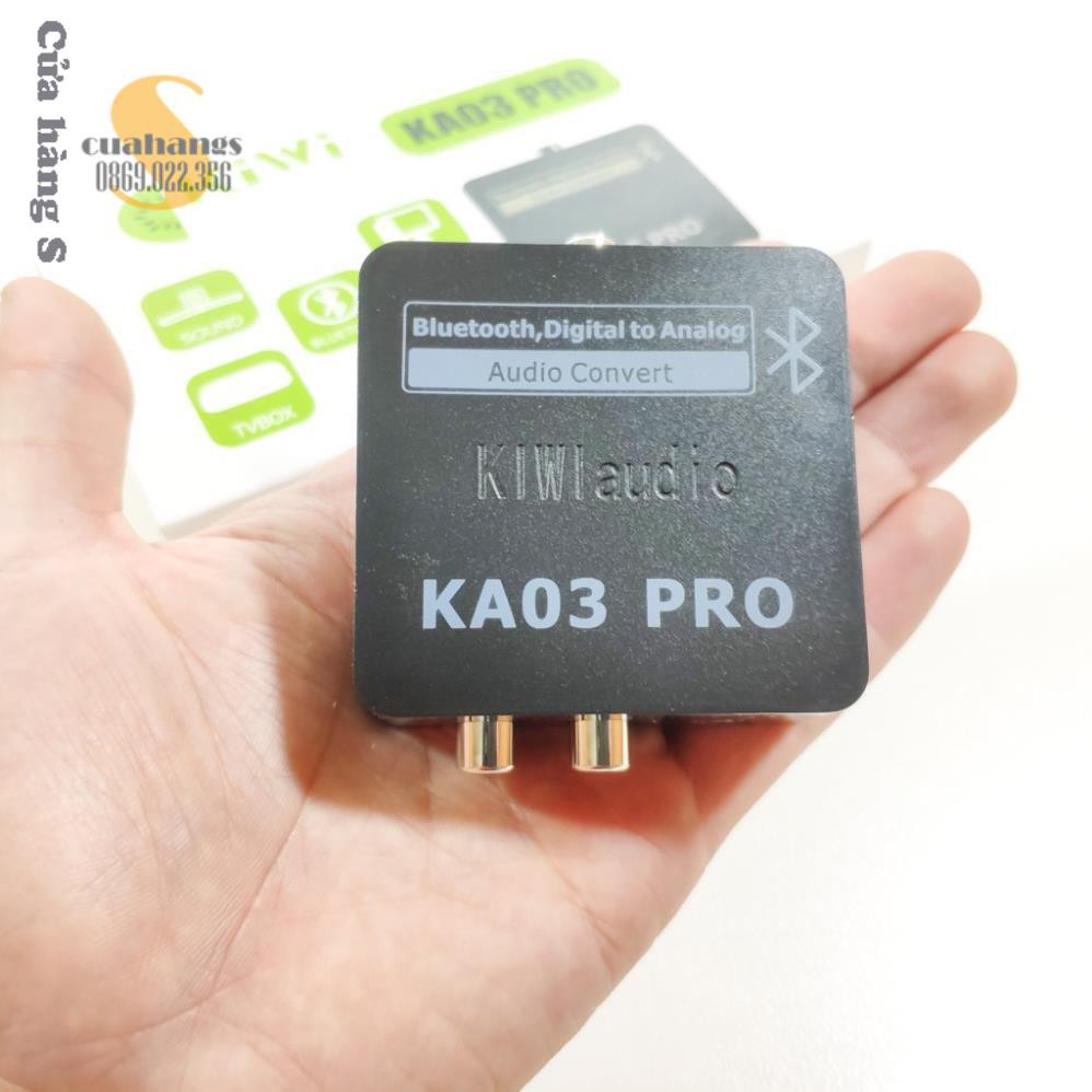 Bộ chuyển đổi âm thanh quang học có Bluetooth KIWI KA03 PRO - BH 12 tháng