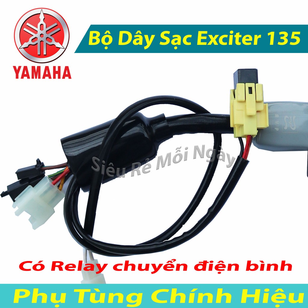 Bộ dây chuyển sạc Exciter 150 cho Exciter 135, Sirius, Jupiter, Taurus, Si Fi, Jupiter Fi, Nouvo, SH Ý có Relay