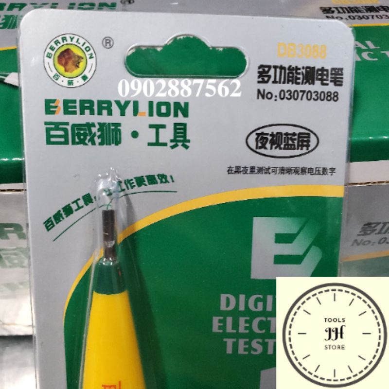 Bút thử điện hiện số BERRYLION DB3088