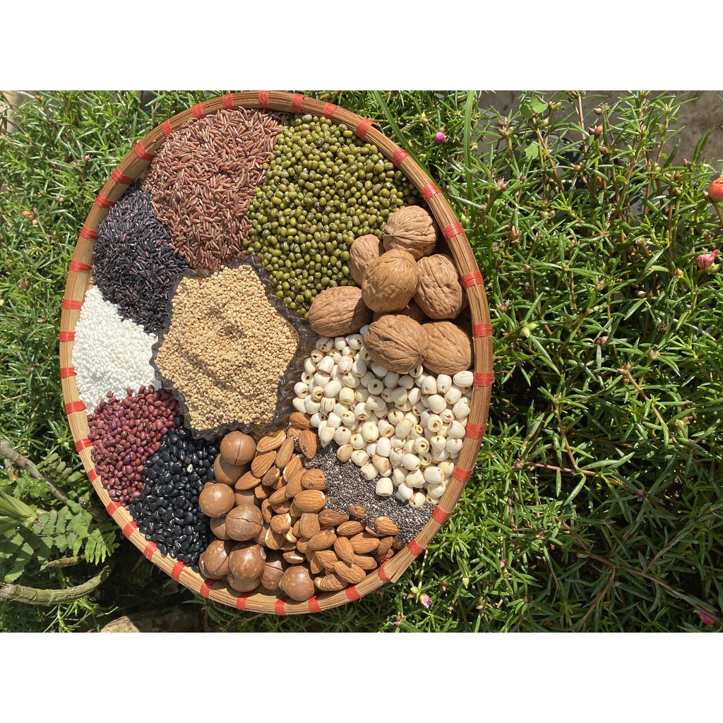 bột ngũ cốc dinh dưỡng 12 loại hạt hộp 500g