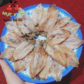 Mực khô mini size 100-120con/kg chuẩn mực câu túi 30con