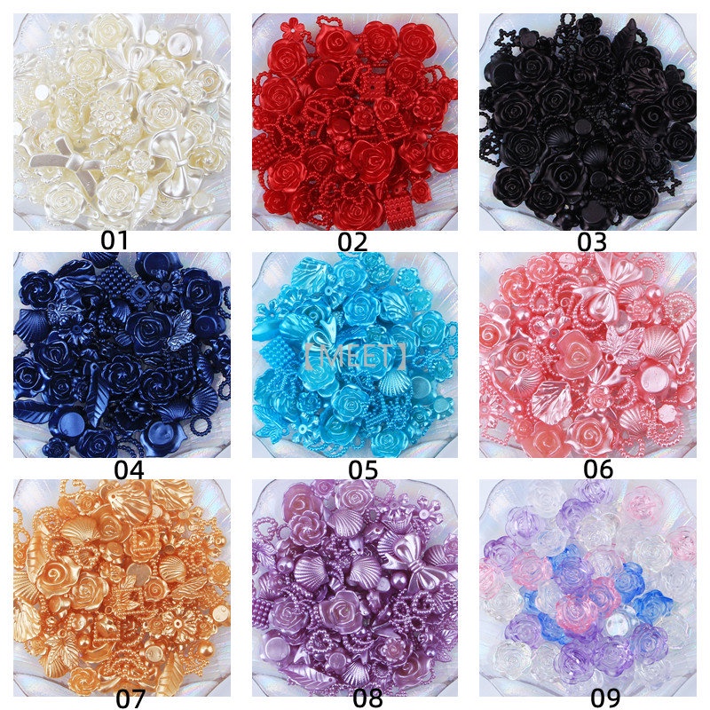 Túi 10g Hạt Nguyên Liệu Resin Làm Trang Sức Thủ Công DIY