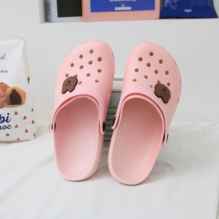 Dép crocs cao su chống nước size 36-41 thoải mái