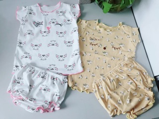 Combo đồ bộ bé gái hotga mẫu đẹp lựa thoải mái