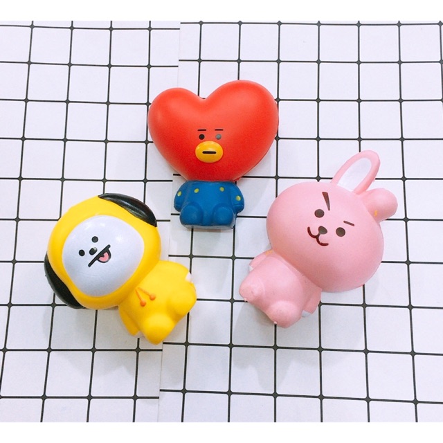 Squishy kpop Squishy BTS mẫu ngẫu nhiên