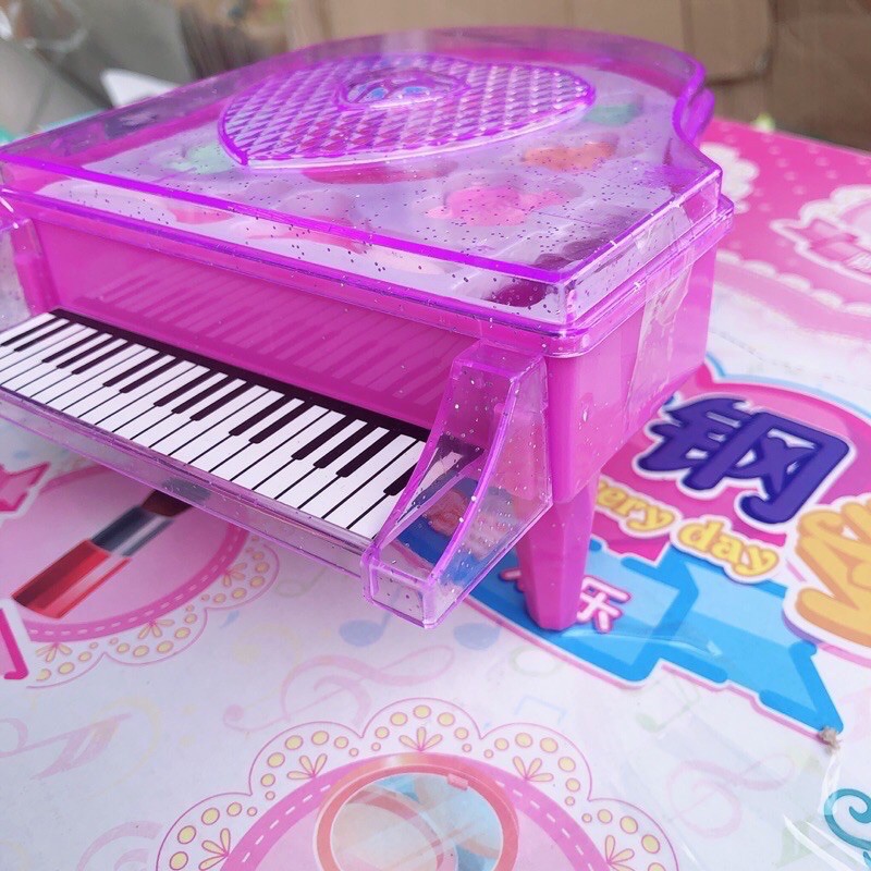 bộ makeup đồ chơi cho bé hình piano( sỉ đồ trẻ em)