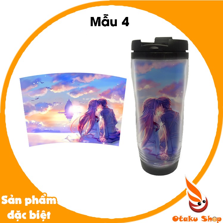 Ly giữ nhiệt - bình giữ nhiệt in hình Anime SAO - Sword Art Online - Đao Kiếm Thần Vực - Otaku shop