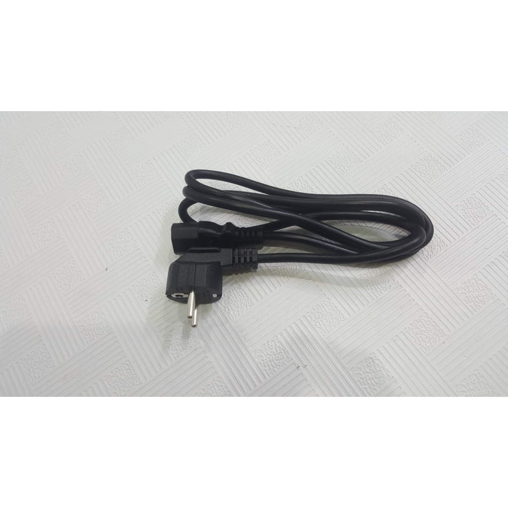 Dây Nguồn Máy Tính Dài 1m5 loại tốt 16A 2 chấu  - Hàng Chính Hãng