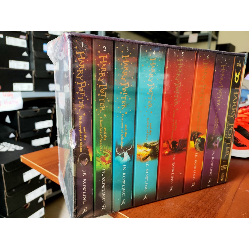 Hàng Nhập - Harry Potter (Full Box Set 7+1Tập - Phiên Bản 100% Tiếng Anh, File MP3 )