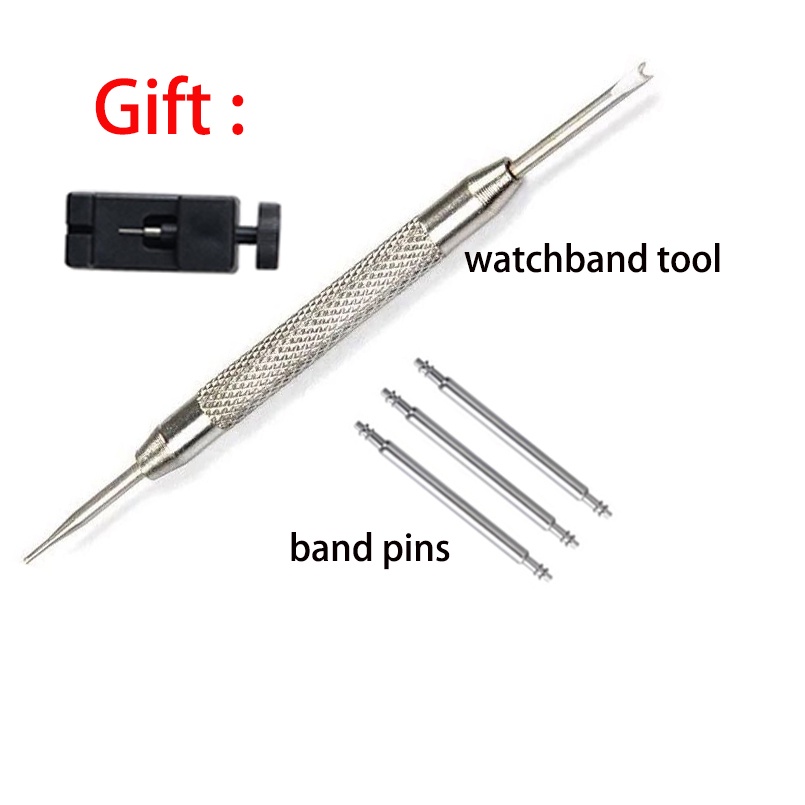 ROLEX Dây Đeo Đồng Hồ Bằng Thép Không Gỉ 20mm Có Khóa