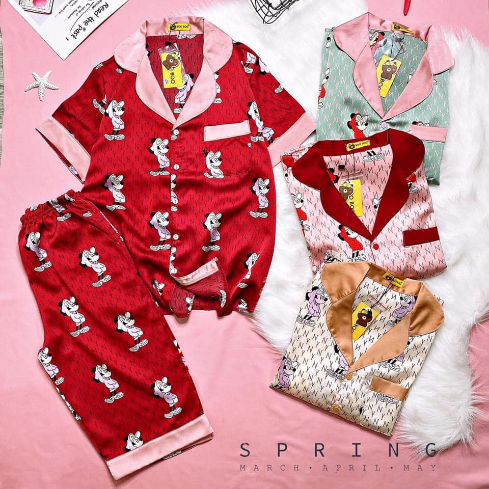 Đồ Bộ Pijama Lửng Cao Cấp