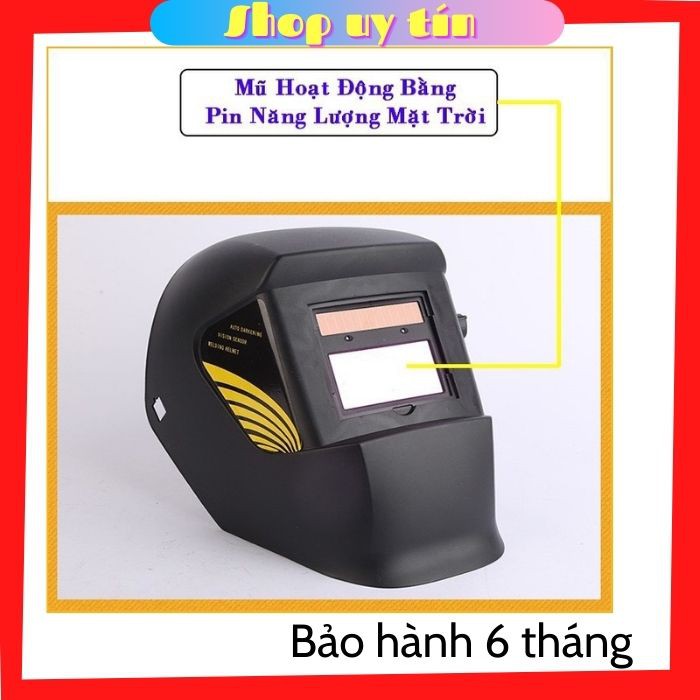 Mặt nạ hàn điện tử bằng nhựa độ cảm biến cao Kính hàn điện tử tự động tối khi hàn