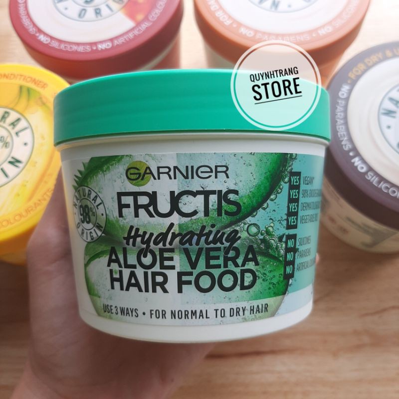 Kem ủ tóc đa công dụng Garnier Fructis Hair Food Úc 390ml
