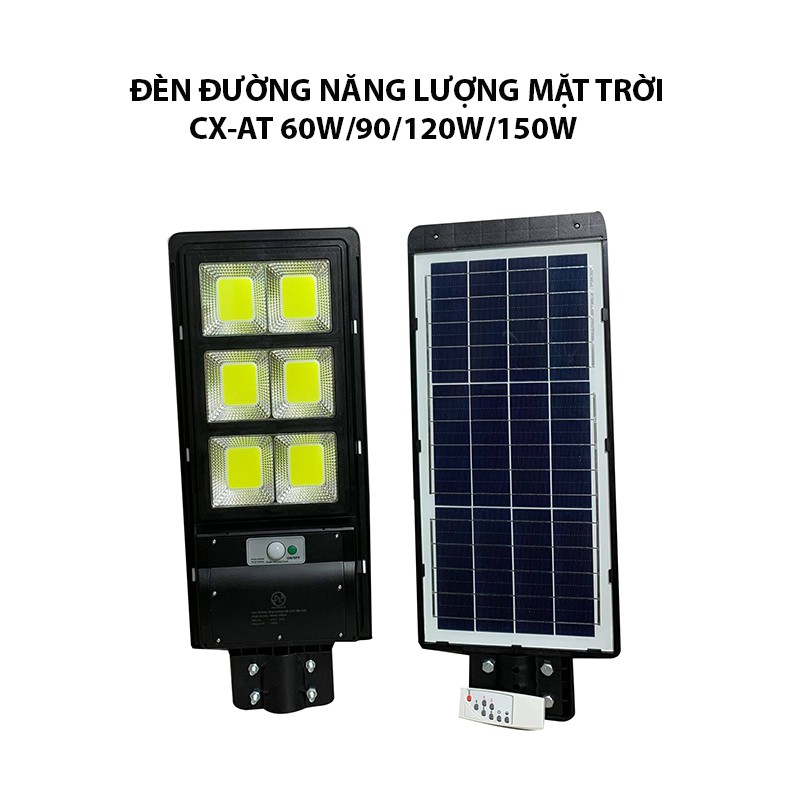 Đèn đường năng lượng mặt trời liền thể CX-AT