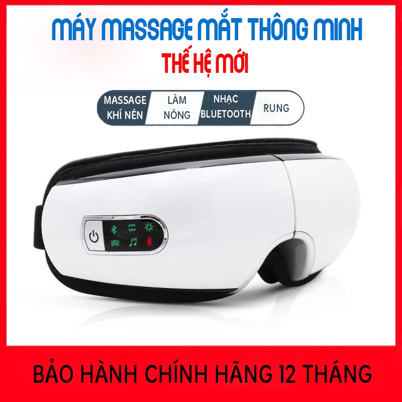 Máy Massage Mắt Thông Minh Eye Care Công Nghệ Khí Nén Thế Hệ Mới -Xoa dịu cơn mỏi mắt, giảm thâm quầng hiệu quả