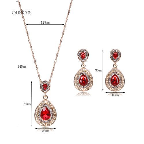 Bộ Dây ChuyềN + Bông Tai ĐíNh Đá Xinh XắN 61152240