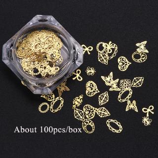 Hạt kim sa 3D đính móng tay BUTTERFLY CHARMS