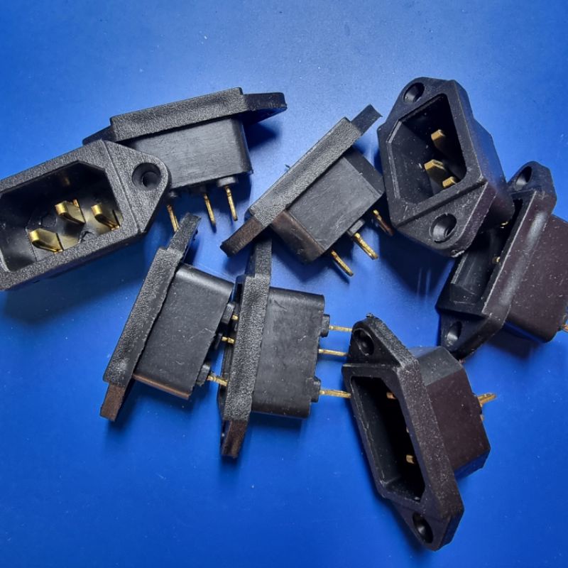 Ổ cắm âm 3 chân chân đồng 250v/10A nồi cơm điện.nguồn máy tính.ấm nước...