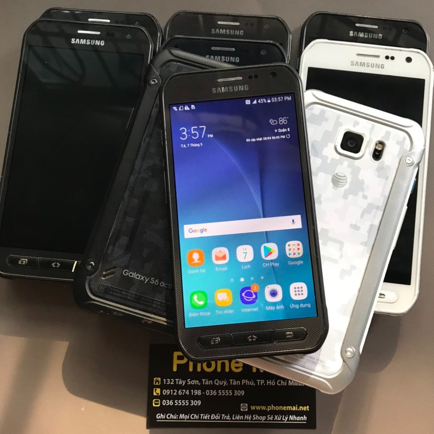 Điện Thoại Samsung Galaxy S6 Active Ram 3G/32G Nguyên Zin Chính Hãng,hầm hố Chơi Game mượt- SAMSUNG-SM -G890A | BigBuy360 - bigbuy360.vn