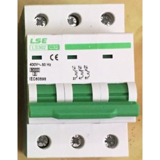 Cầu dao điện, Cầu dao tự động CB TÉP LS302- 3 PHA