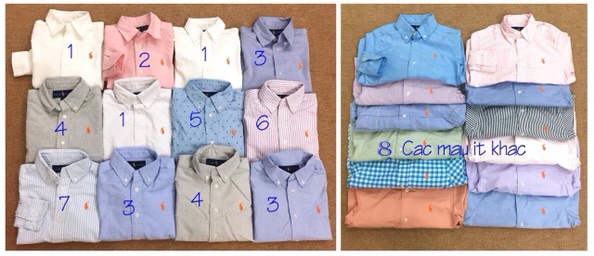 Áo sơ mi Polo RalpLauren xuất xịn