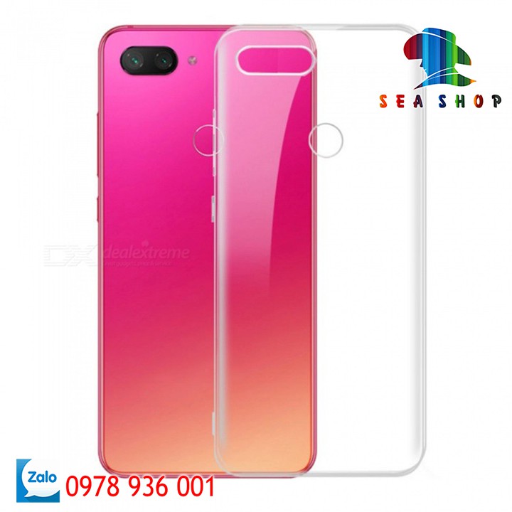 Ốp lưng Xiaomi Mi 8 Lite silicon trong suốt