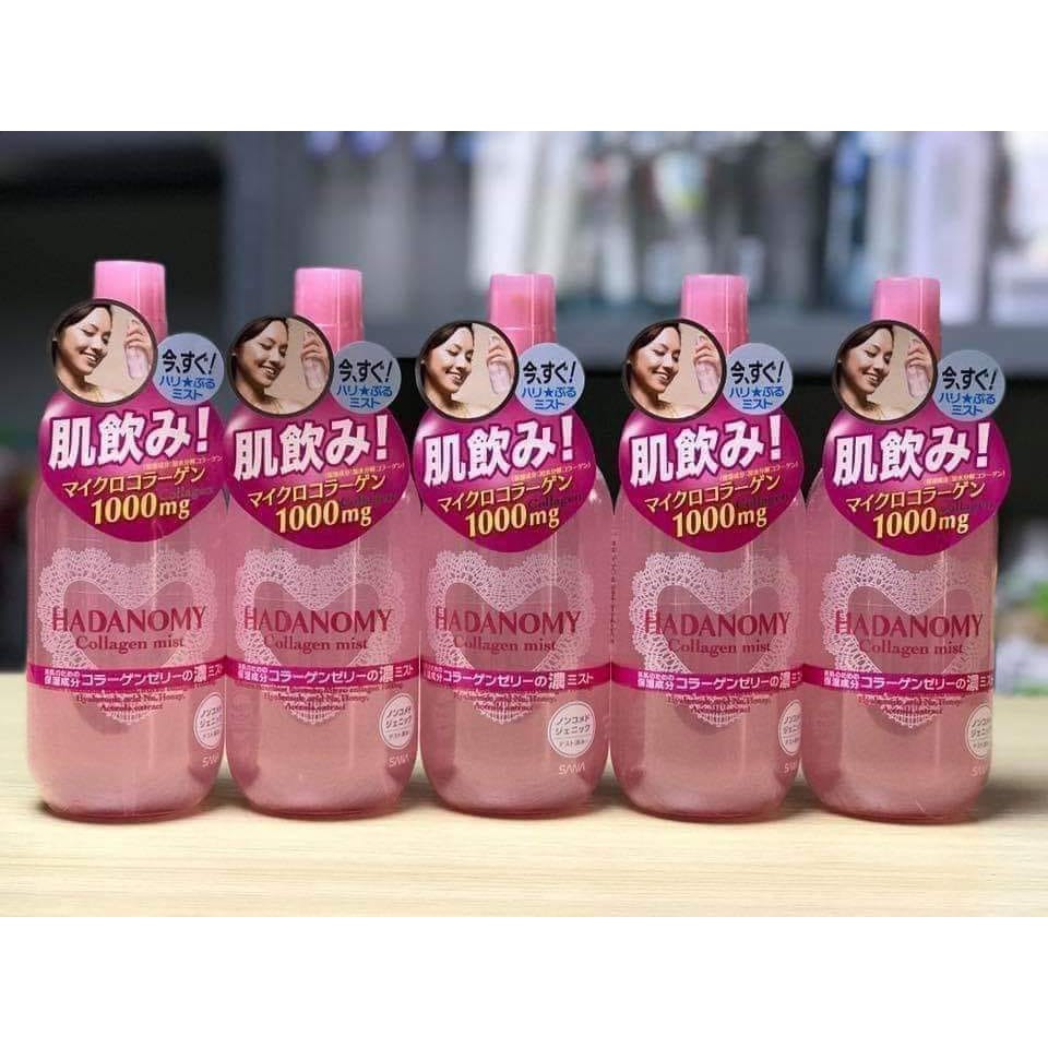 Xịt khoáng Hadanomy Collagen Mist
