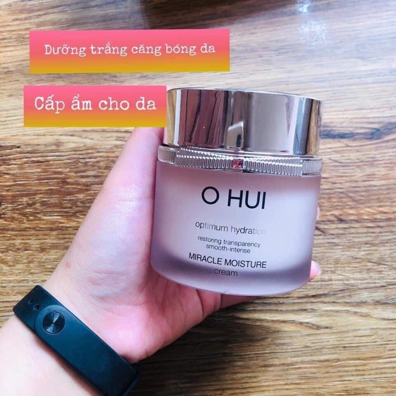 10 gói 1ml Kem dưỡng ẩm sáng hồng da Ohui Miracle Moisture Cream gói 1ml - sáng da, chống lão hóa,trắng hồng