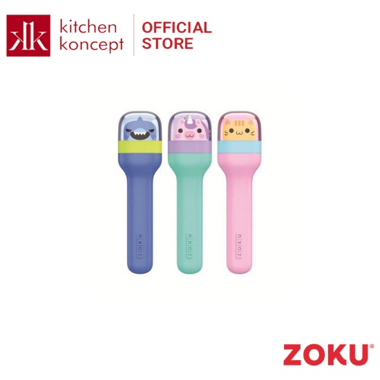 Zoku - Bộ Muỗng Nĩa Trẻ Em 3 Món