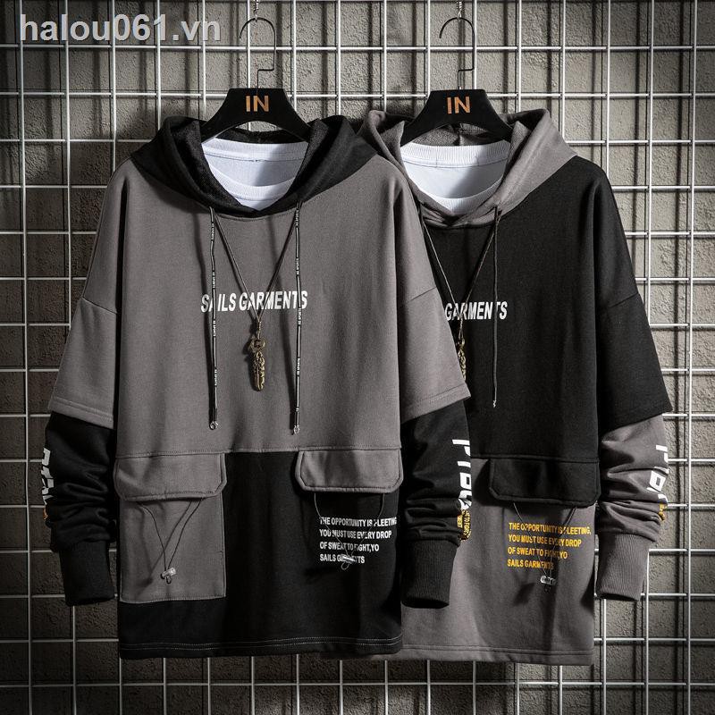Áo Hoodie Dáng Rộng Có In Hình Thời Trang Cao Cấp Cho Nam