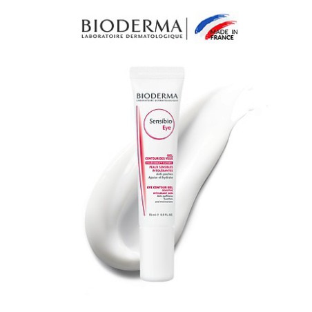 Kem dưỡng ẩm Bioderma, gel dưỡng ẩm giảm bọng mắt Bioderma Sensibio Eye - 15ml