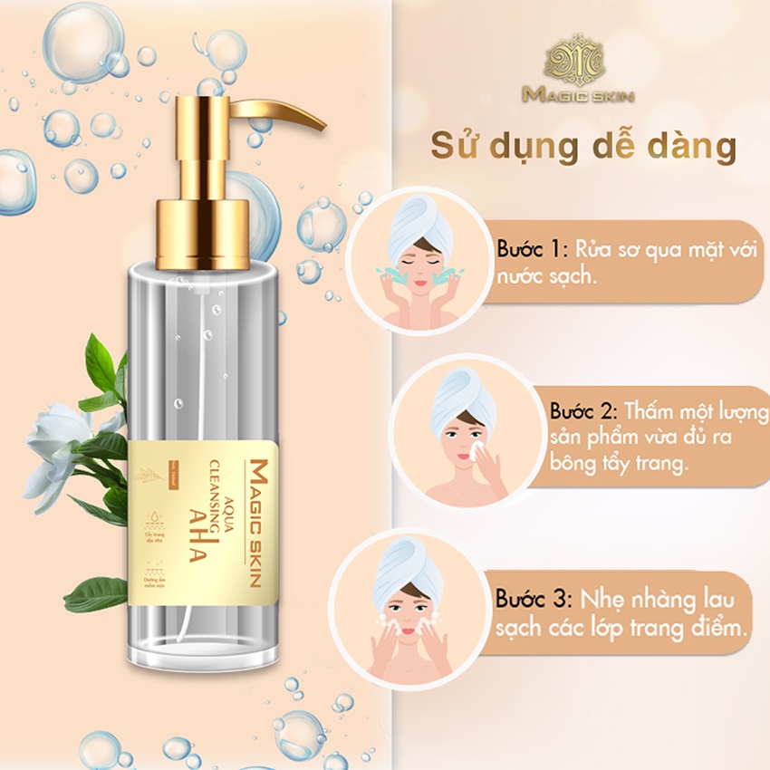 Nước tẩy trang không cồn cho da dầu mụn nước tẩy trang cho da nhạy cảm dùng cho cả nam và nữ