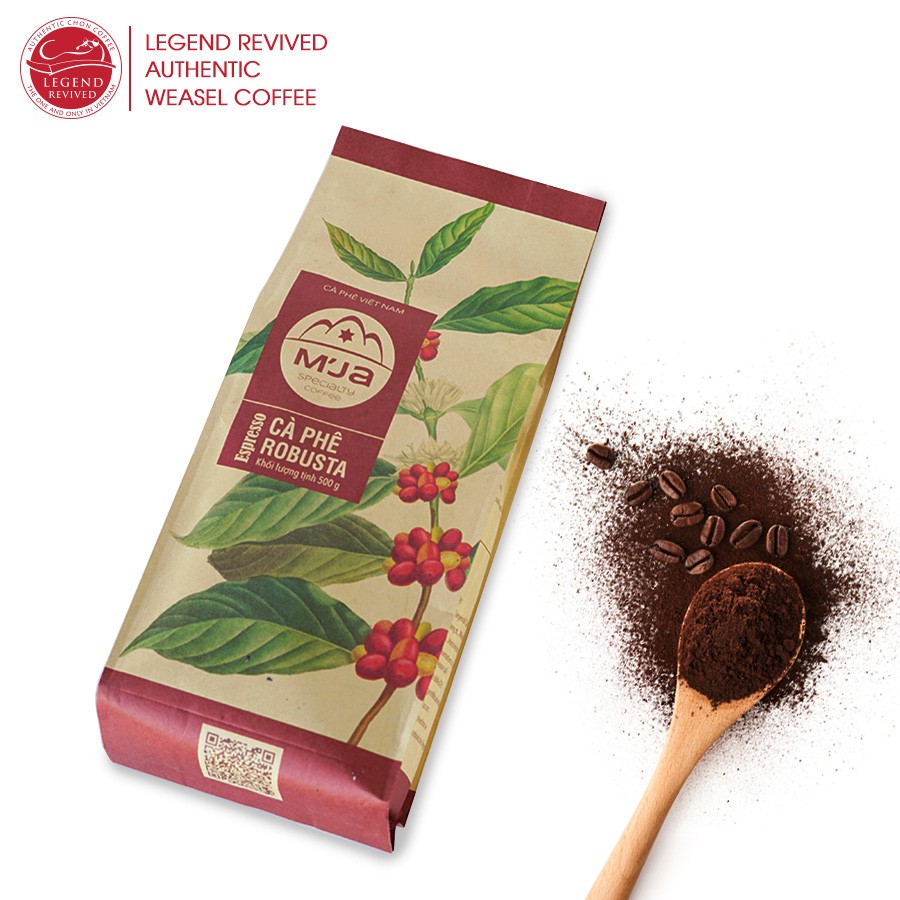 Cà Phê Đặc Sản M’Ja Robusta Túi 500g | BigBuy360 - bigbuy360.vn