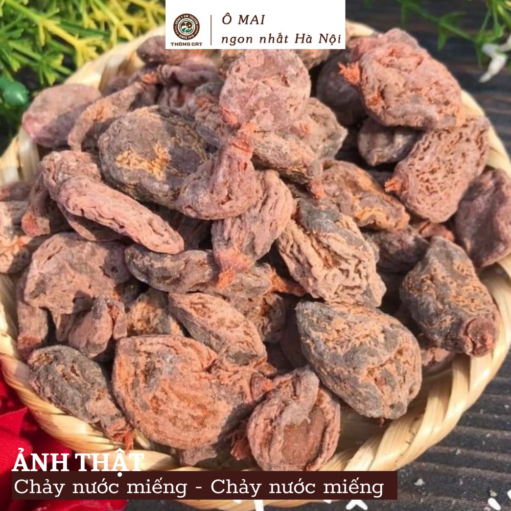 Ô mai xí muội đào bao tử chuẩn vị chua ngọt, không hạt cải thiện làn da, tốt cho sức khỏe - Thông Cát HCM