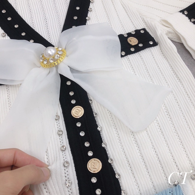 ÁO LEN NƠ TO SANG CHẢNH CHẤT LEN ĐẸP MS23118