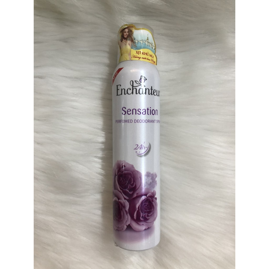 Xịt khử mùi hương nước hoa Enchanteur 150ml