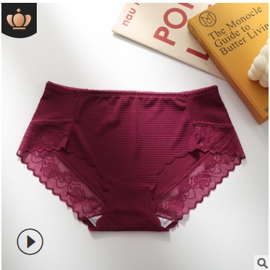 HỘP 5 Quần Lót Nữ Đúc Su Thun Lạnh viền sóng gợi cảm tôn dáng sexy MÃ LOTNU18