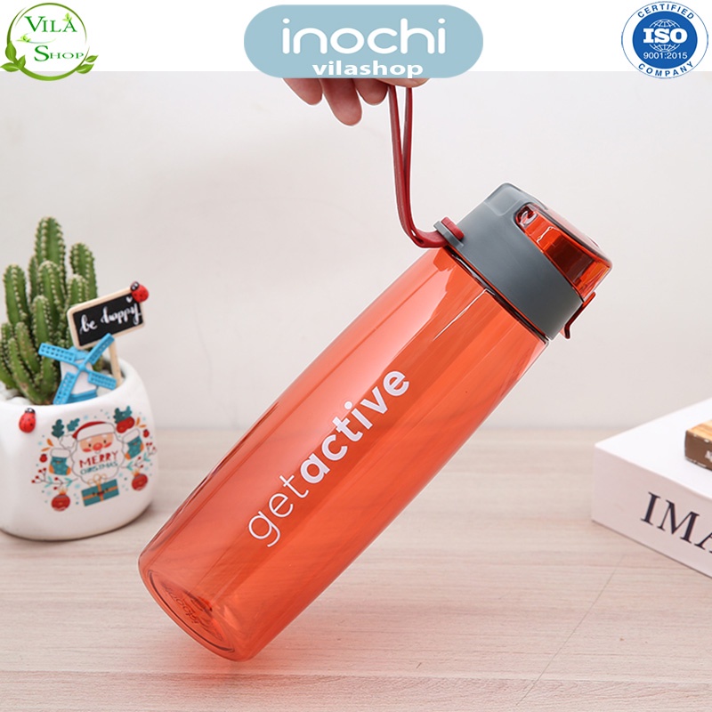 Bình Nước Thể Thao, Bình Nước Chịu Nhiệt Kita ACTIVE 700ml Chính Hãng Inochi Không Mùi Kháng Khuẩn Tiêu Chuẩn Xuất Nhật
