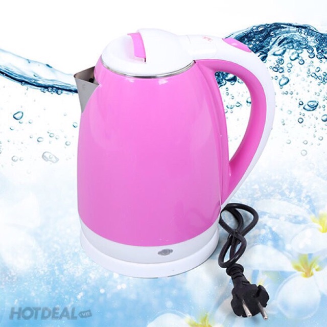 Ấm siêu tốc ELEVTRIC KETTLE màu sắc siêu tiện dụng