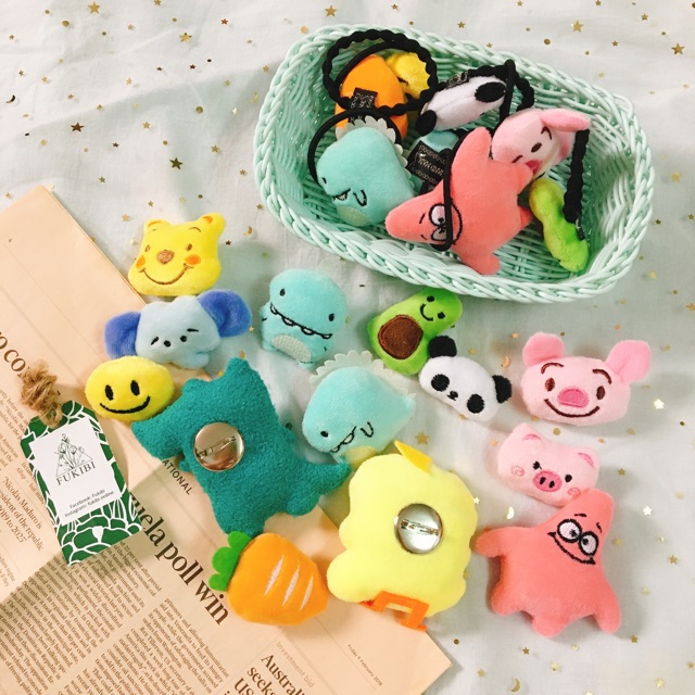 GHIM CÀI ÁO THÚ NHỒI BÔNG ẢNH THẬT