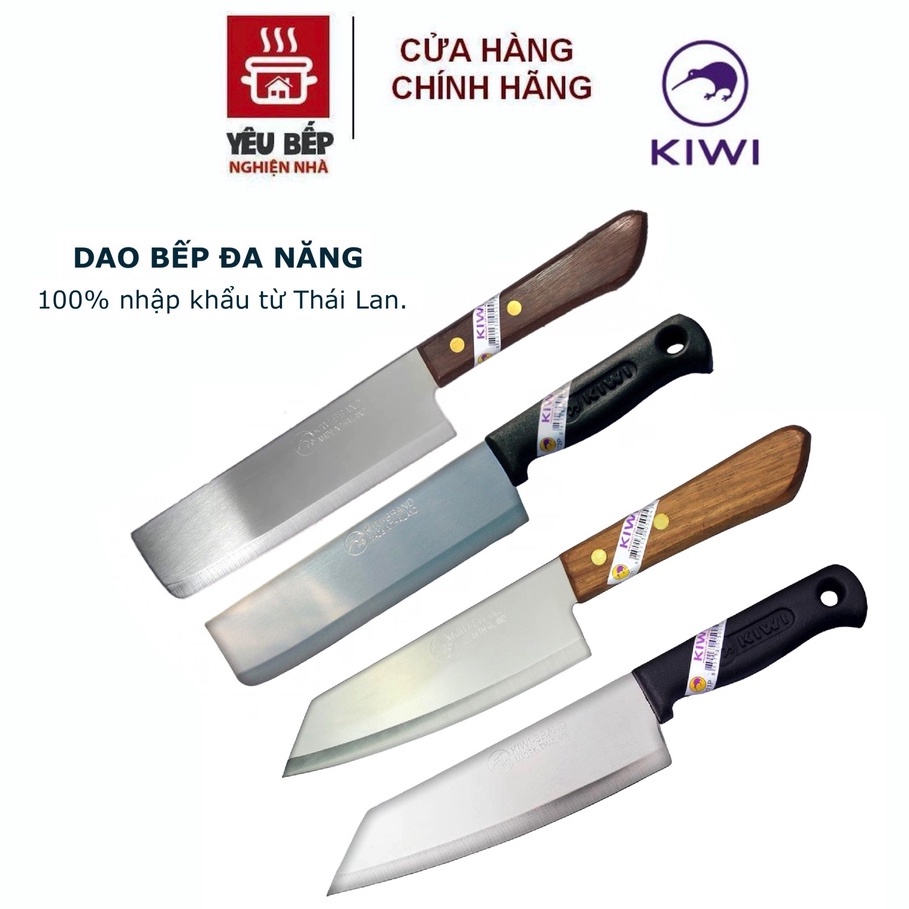 Dao Bếp Thái Thịt Cá Đa Năng - Chế biến Thực Phẩm Siêu Sắc Bén - Dao KIWI Thái Lan Size Nhỏ