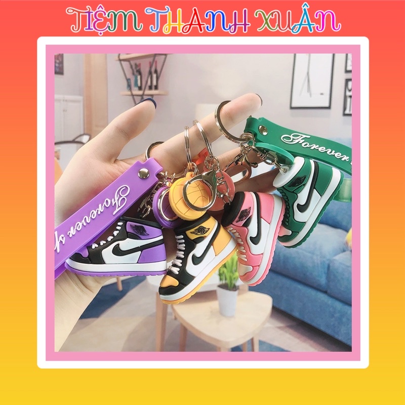 Móc Khoá Giày Sneaker Thể Thao Air Jordan 3D - Xu hướng thời trang