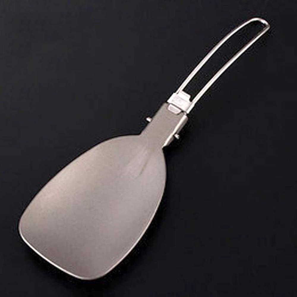 Xẻng Nấu Ăn Bằng Hợp Kim Nhôm Gọn Nhẹ Có Thể Gấp Gọn Tiện Dụng Mang Theo Du Lịch Cắm Trại