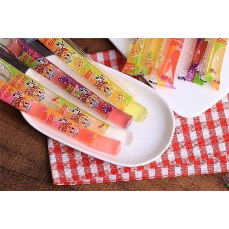 Thạch Rau Câu Trái Cây Jin Jin Jelly Trip Đài Loan 470g