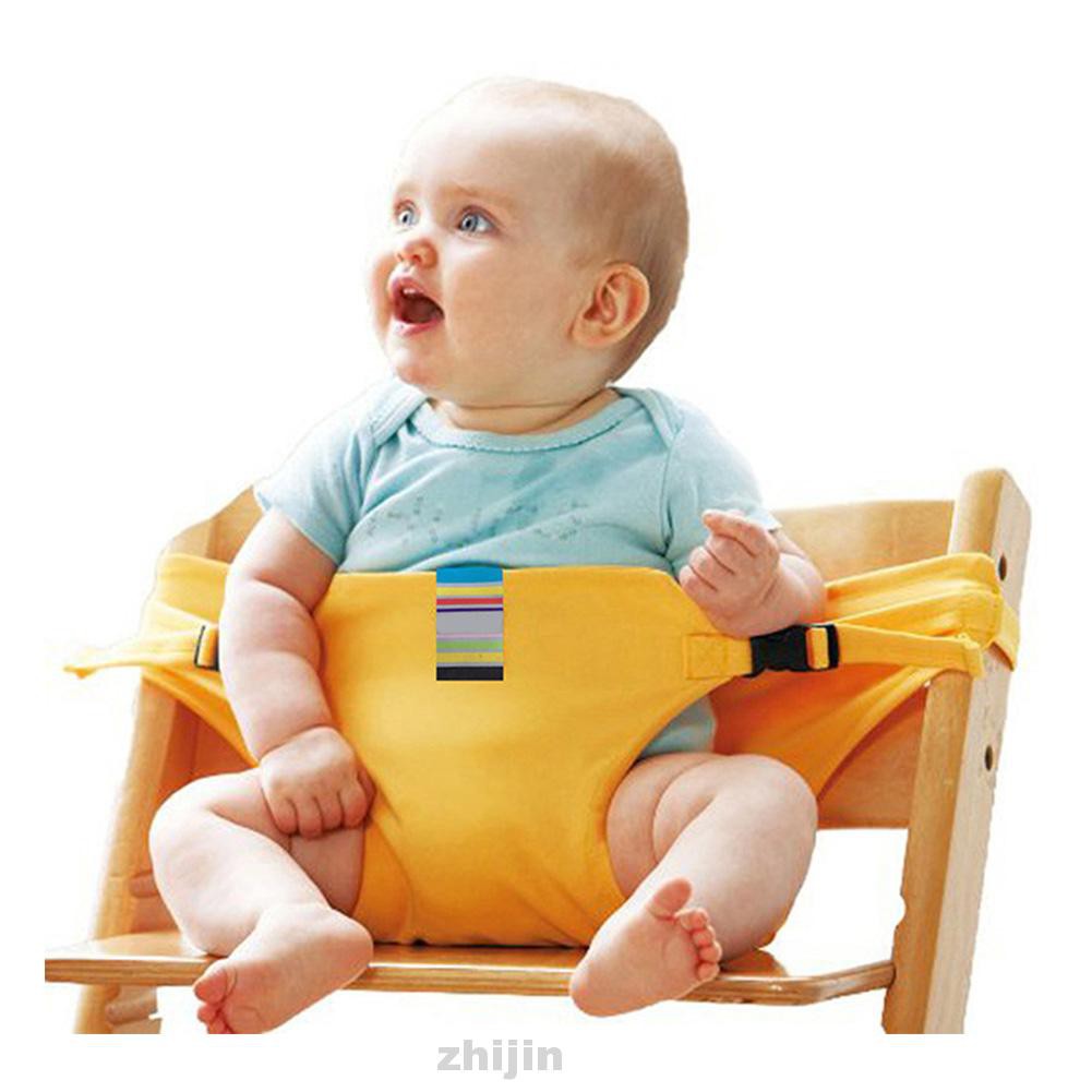 Đai buộc ghế ăn giữ trẻ an toàn có độ co giãn có thể gấp lại tiện dụng cho du lịch