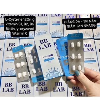 Viên bb lab white up plus giúp trắng da, giảm nám tàn nhang