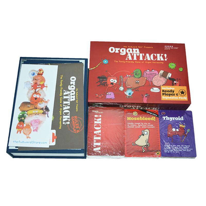 Organ Attack - Boardgame cực hay (Family Game)