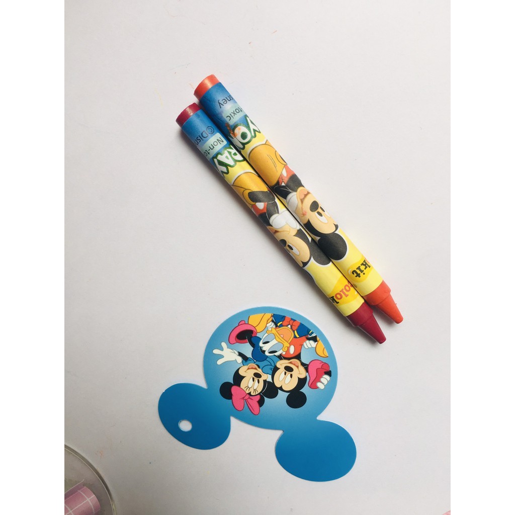 [Mã BMINCU50 giảm 50K đơn 250K] Bút Sáp Màu Mickey thiên long colokit