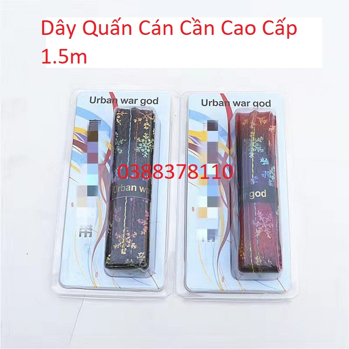 Dây Quấn Cán Cần Cao Cấp 1.5m Thấm Hút Mồ Hôi