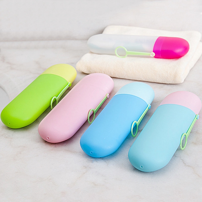 Hộp đựng bàn chải đánh răng HOUSEEKER nhỏ gọn tiện lợi dành cho du lịch